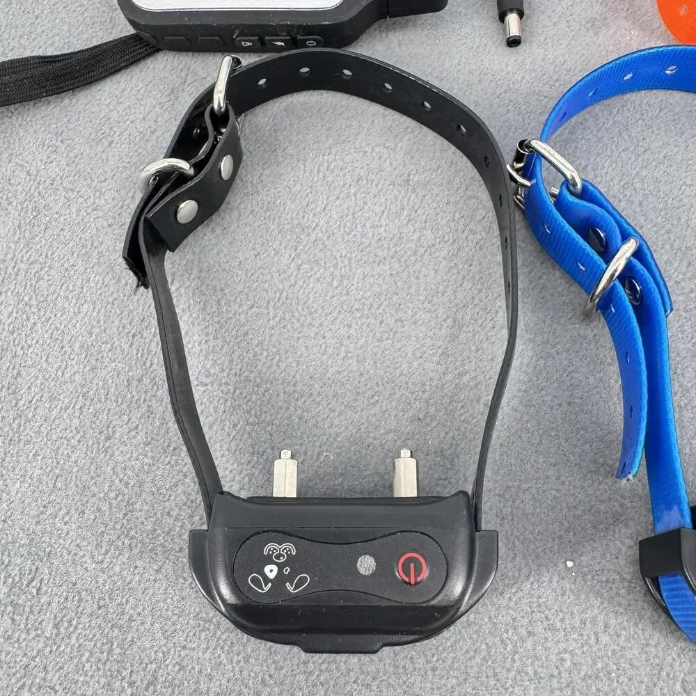 PetSpy XPro Dog Training Collar System Remote 3 Collars Multicolor Rechargeable